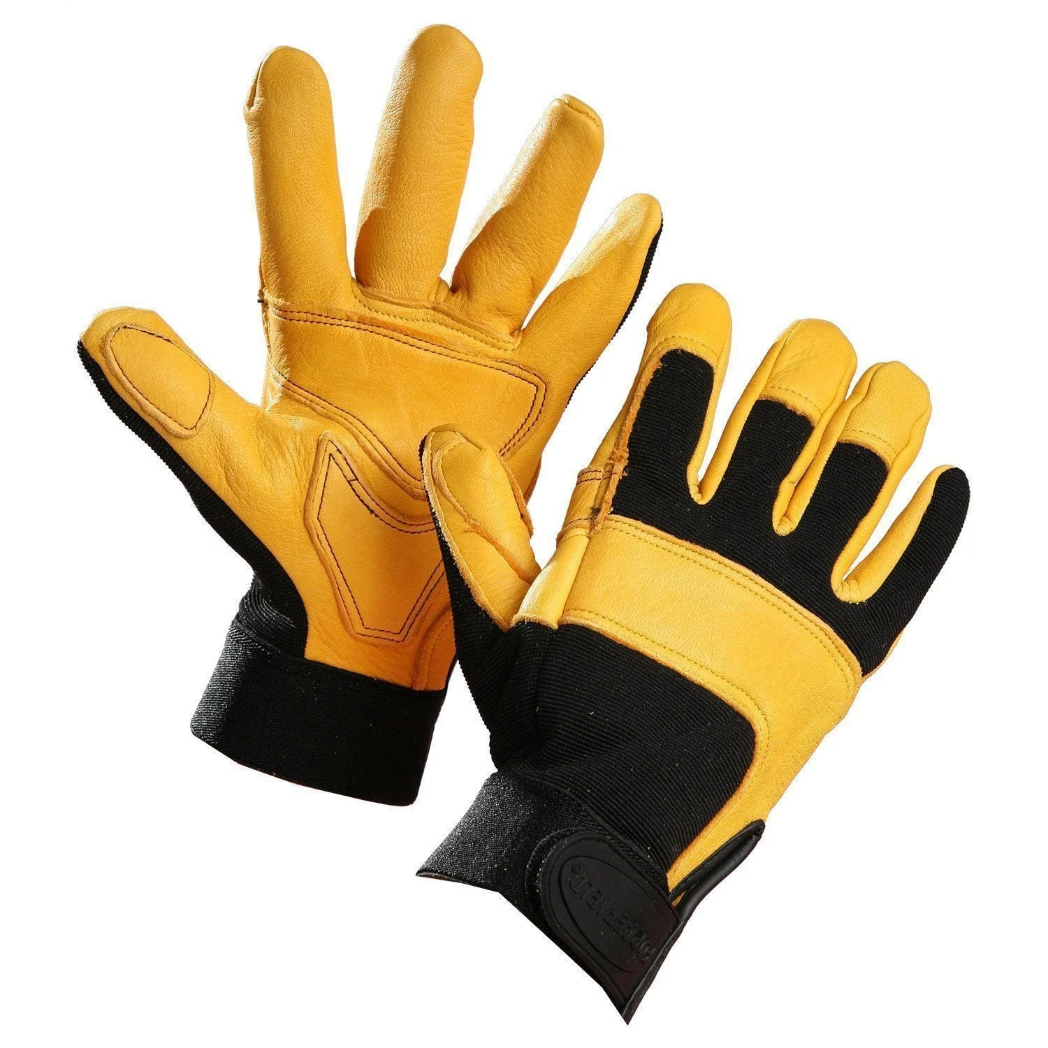Deerskin Leather Mechanic's Glove-446 2 Deerskin Leather Mechanic's Glove-446