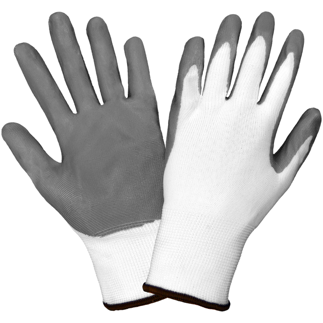 Economy Nitrile Polyester Glove-386 3 Economy Nitrile Polyester Glove-386