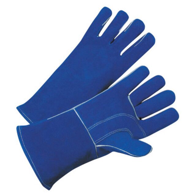 Leather Welding Gloves-406 3 Leather Welding Gloves-406